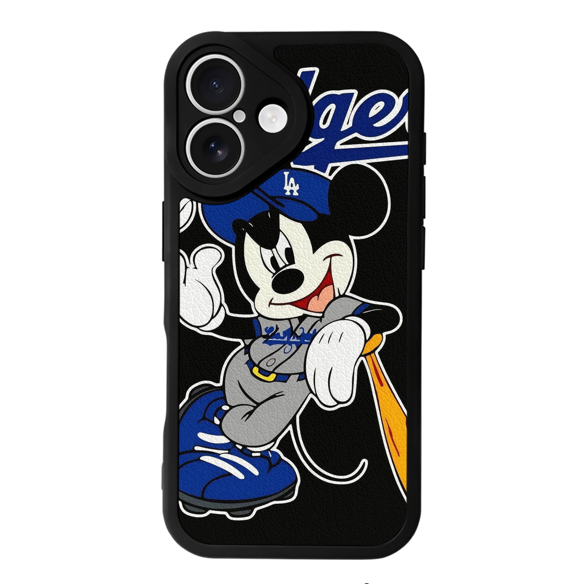  IPhone 16 Silicone Leather Case – UV Print, Lambskin Texture – Perfect Fit, Wireless Charging Compatible, Scratch Resistant, Precise Cutouts – Stylish Protection For IPhone 16